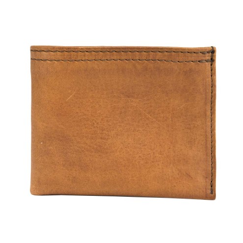 Men's Bifold Wallet in Vintage Leather Cognac