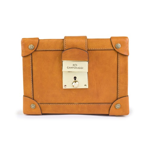 Mini Box Campomaggi Leather Bag Yelllow