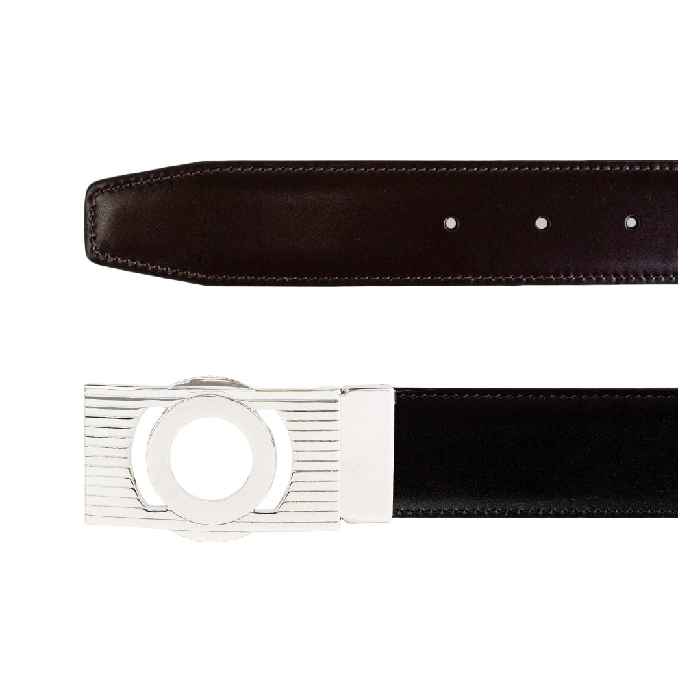 Dior Belt Buckle with Reversible Belt Strap
