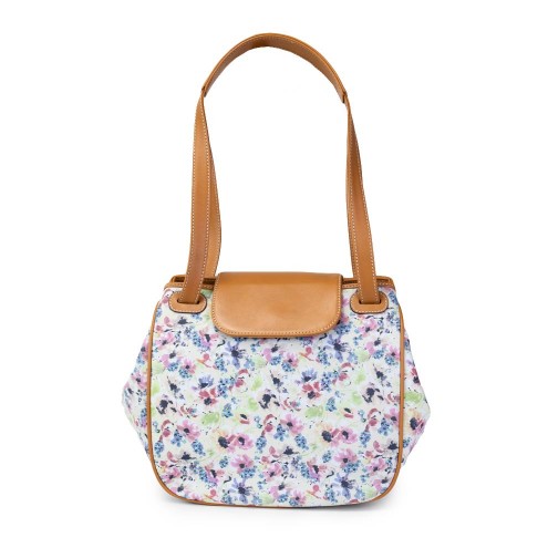 Bucket Accordion Handbag Bag - Floré Tobacco