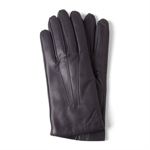 Зимние модные перчатки (шерстяная подкладка) серый