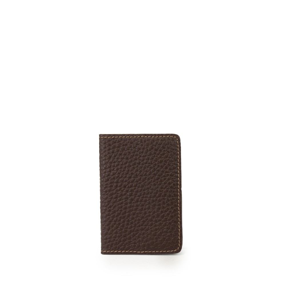 Bifold Card Holder Dark brown