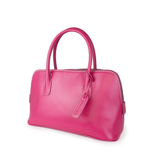 Деловая женская сумка розовый