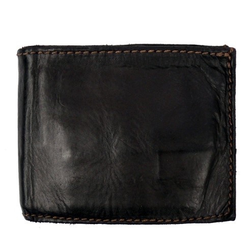 Bifold Wallet with Coin Case Black