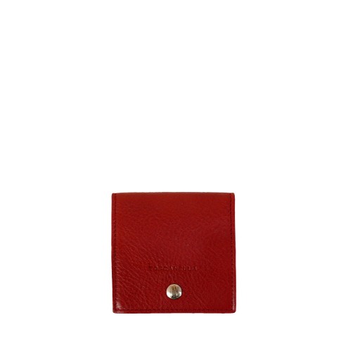 Coin Case Pouch Red