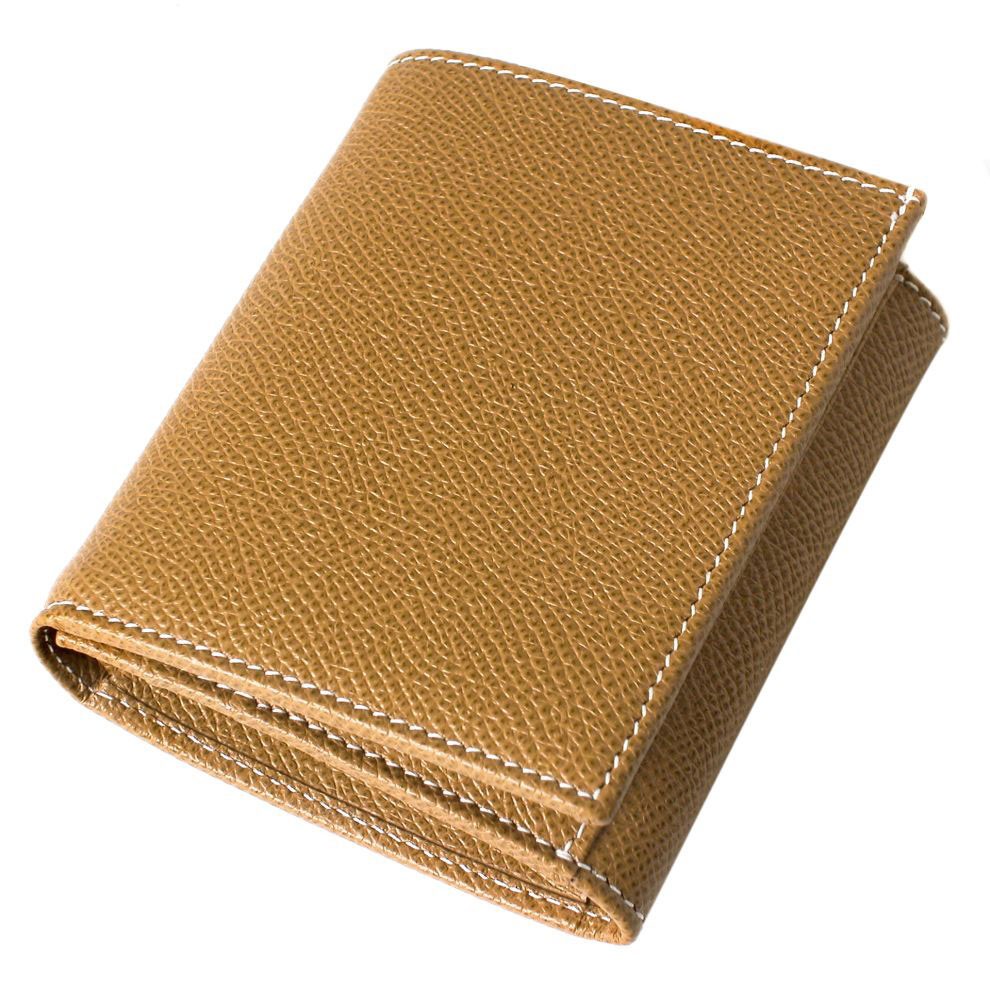 Wallet with Coin Case Camel