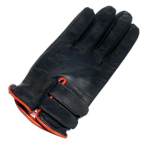 Women's Golf Glove Left Hand in Leather Black