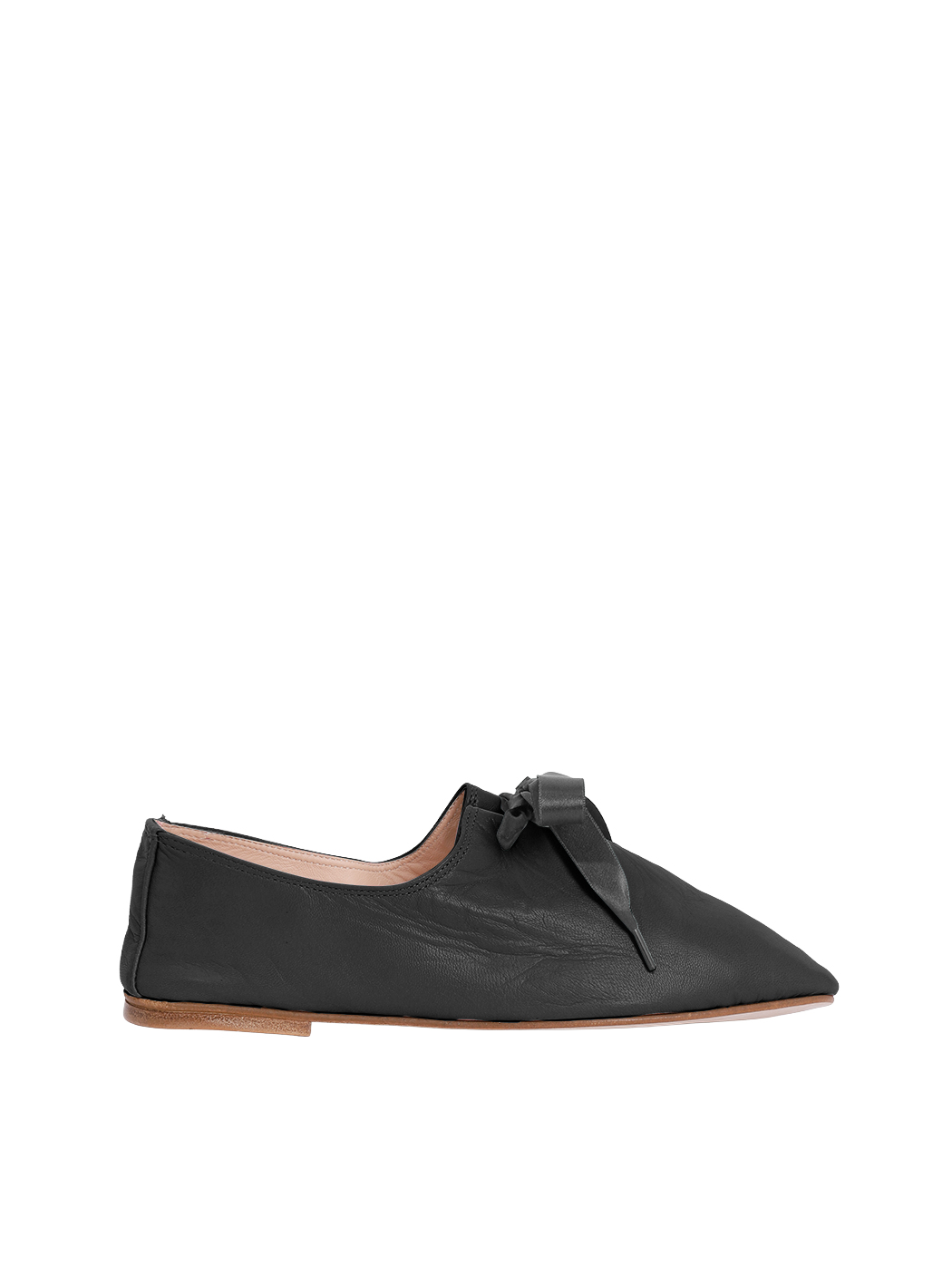 Ballerina con fiocco - Nappa Nera 