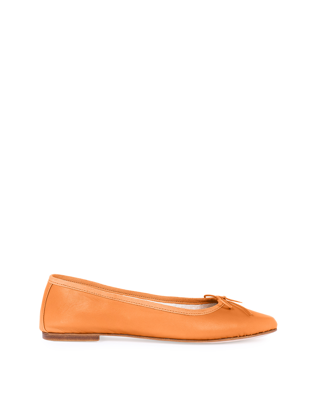 Ballerina Shoes - Orange Nappa 