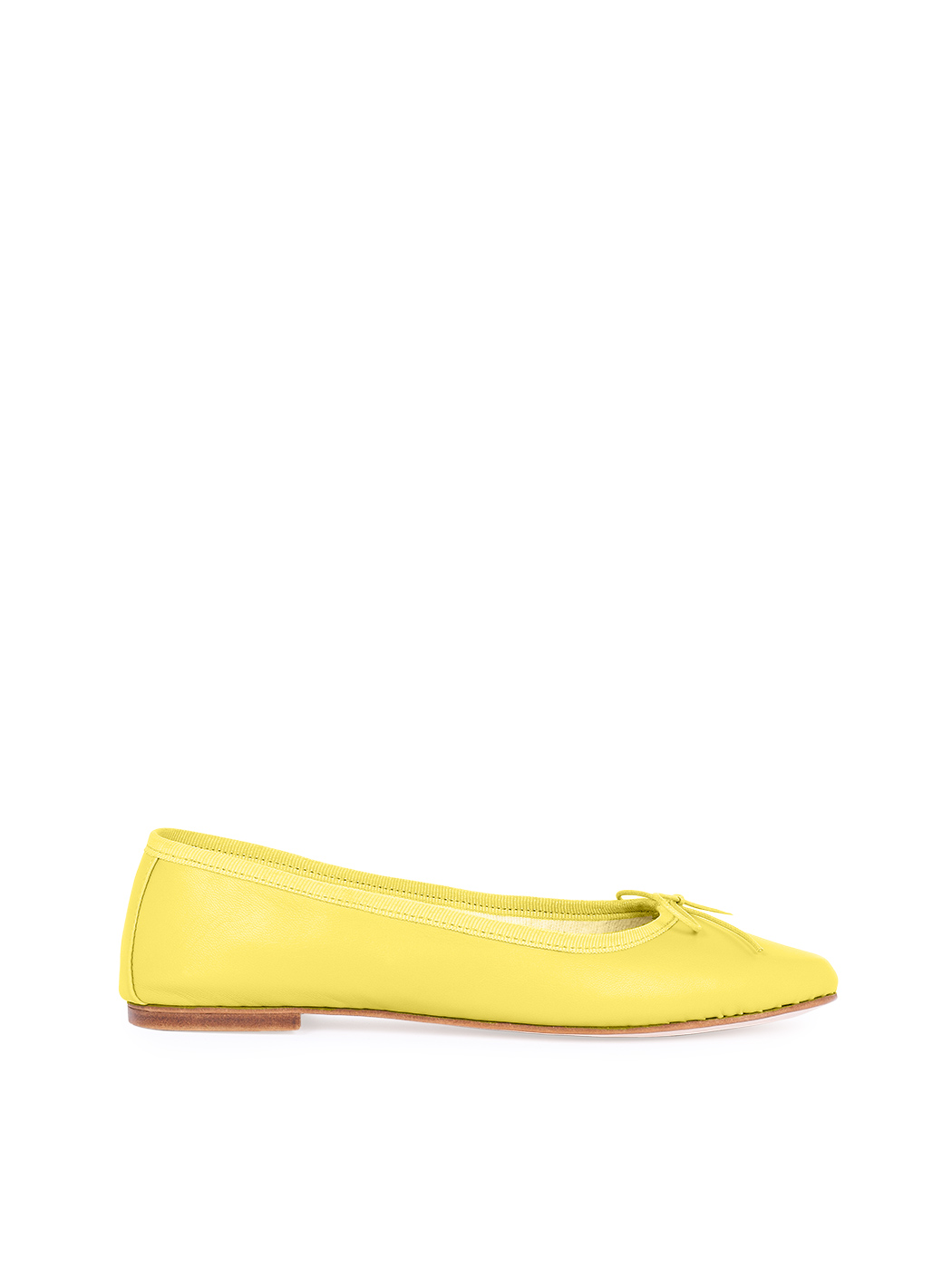 Ballerina Shoes - Yellow Nappa 