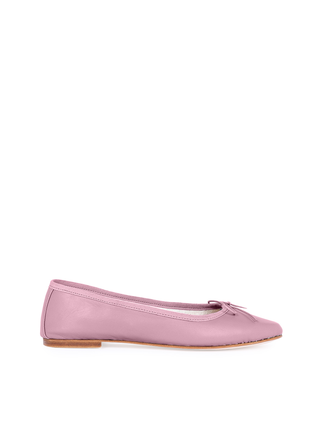 芭蕾平底鞋 - 古典粉色 麂皮古典粉