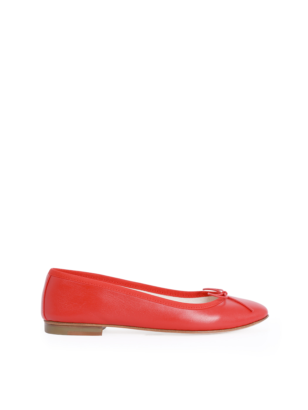 Ballet Flats Handmade - Red Nappa