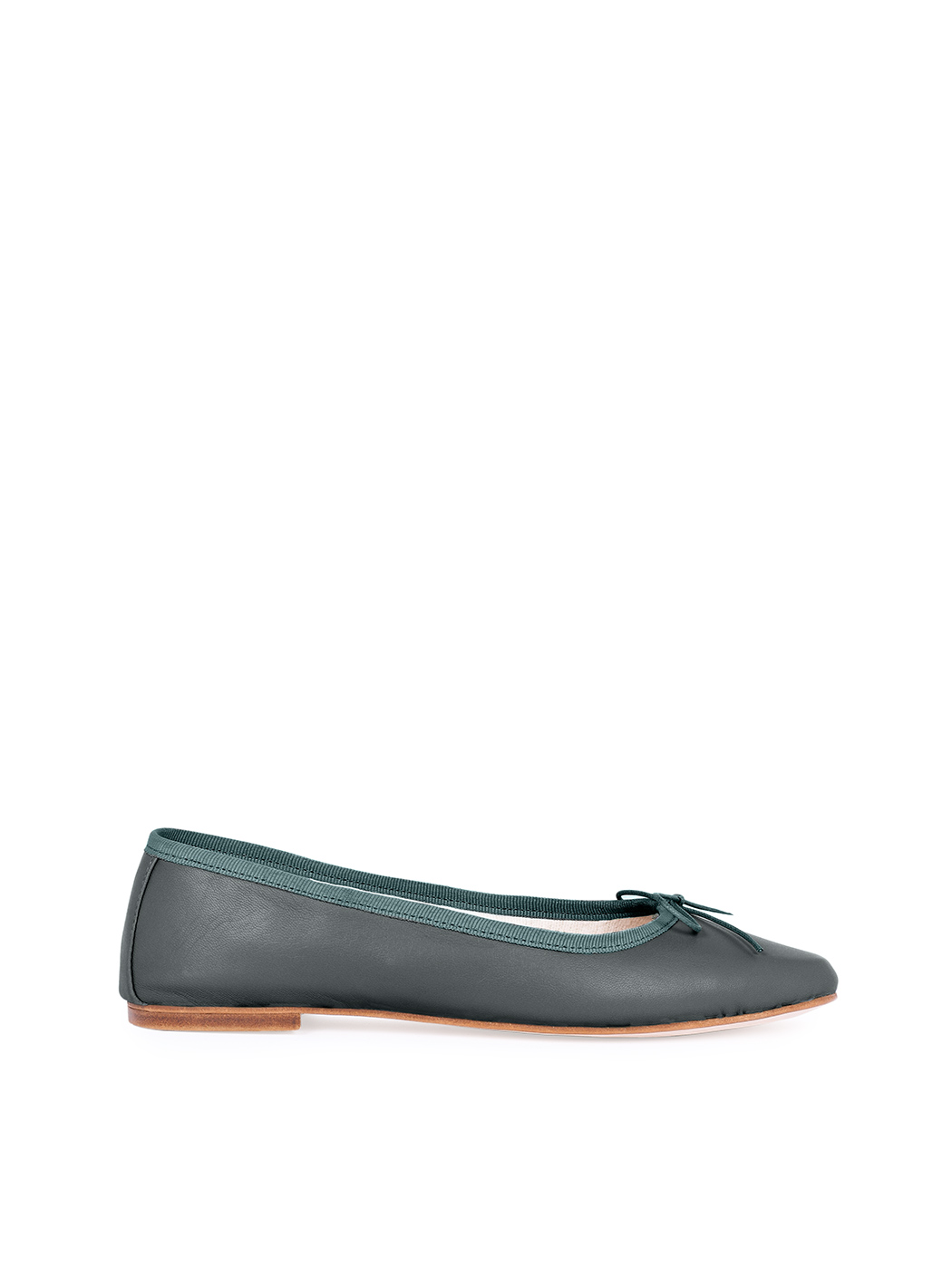 Spelta Milano Ballerina - Nappa Verde Scuro Eu 36