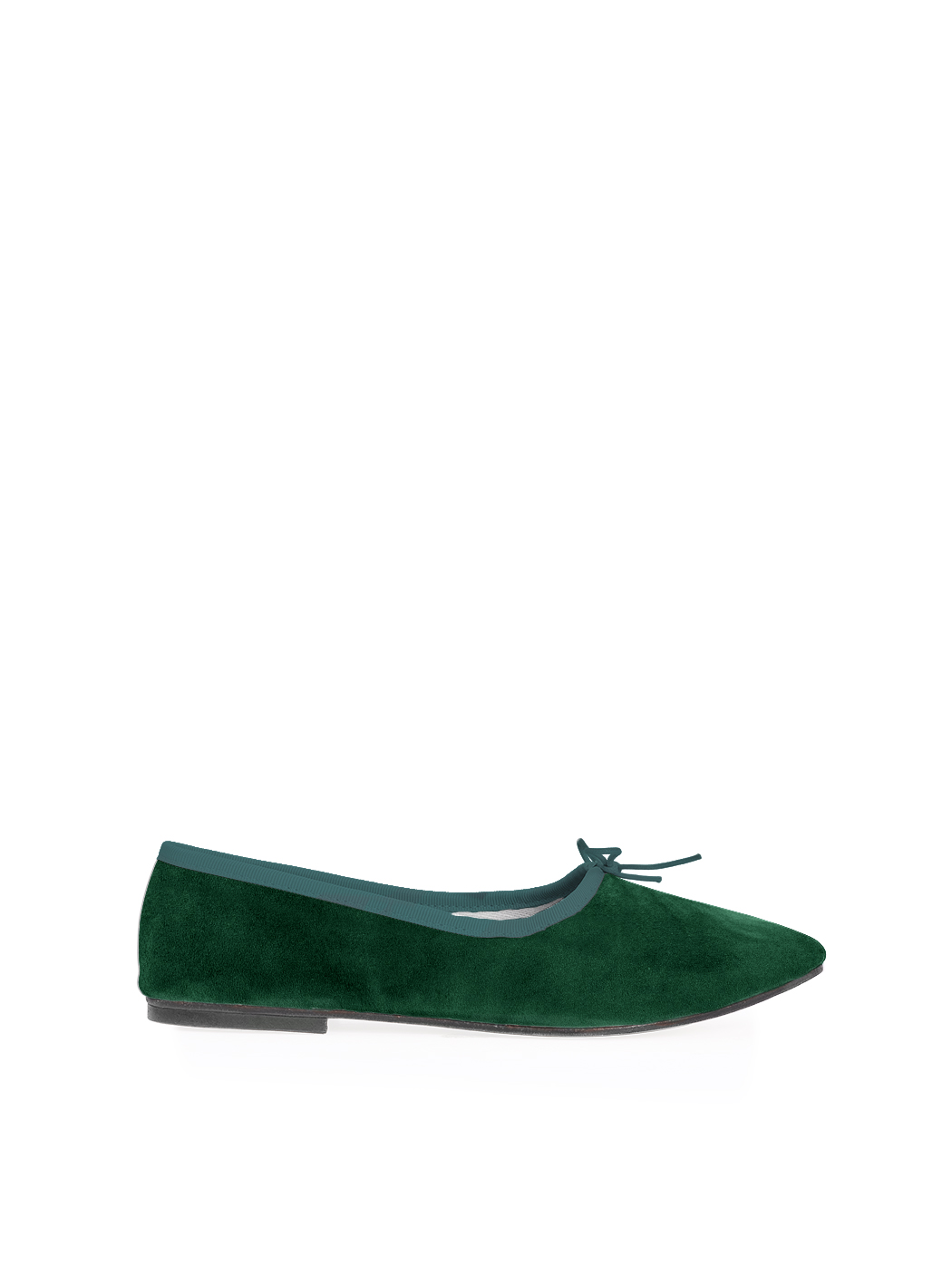 Ballerina - Verde Scuro Camoscio