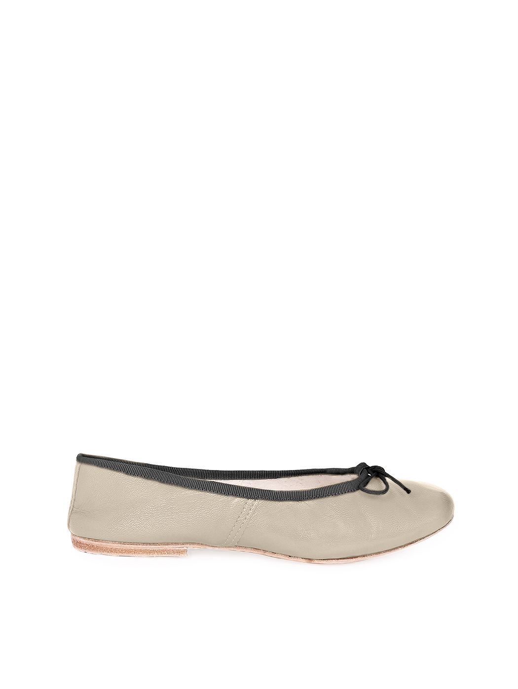 Ballerine DS Beige con Filo Nero