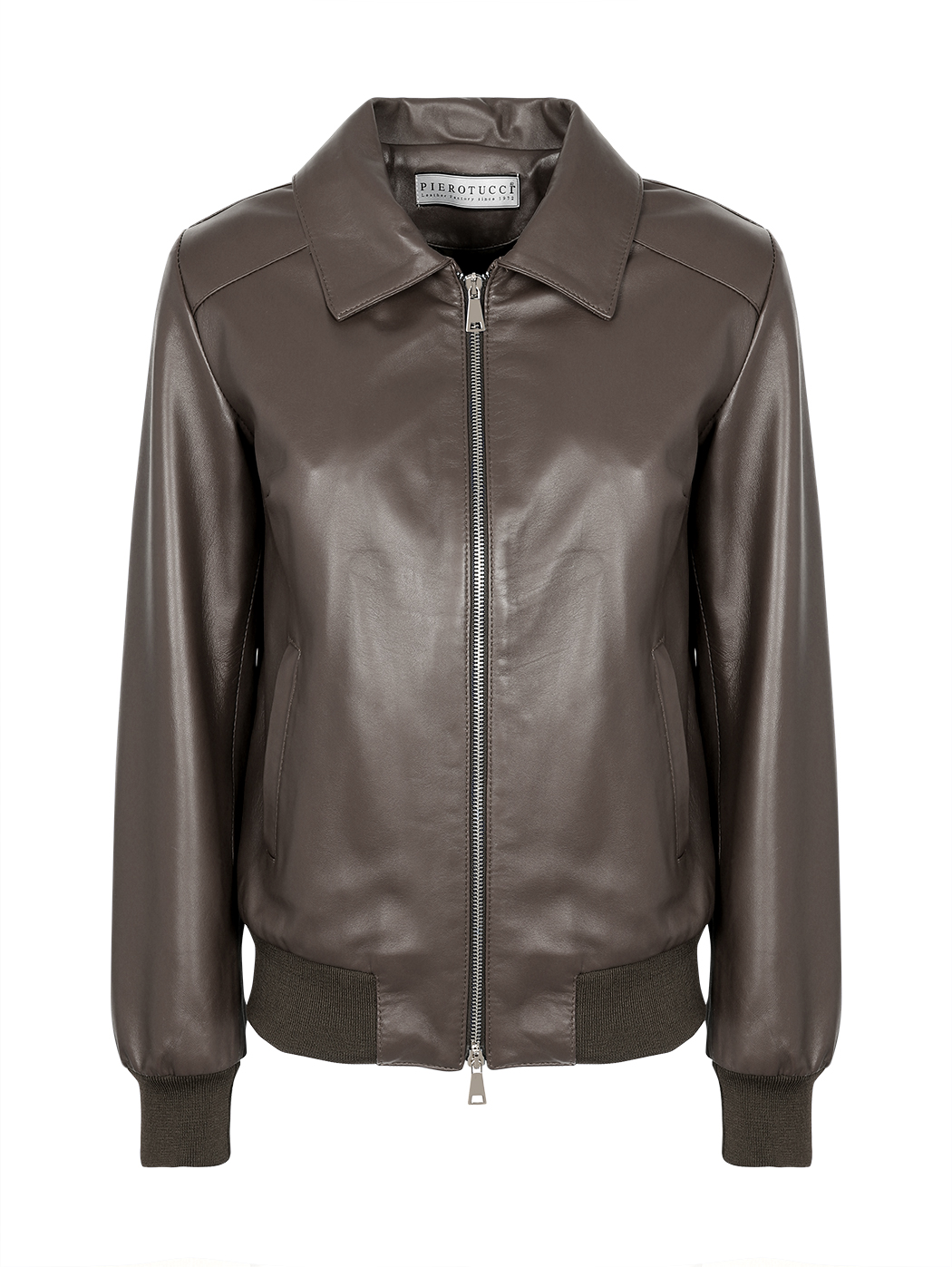 Bomber in pelle da donna - Bruno