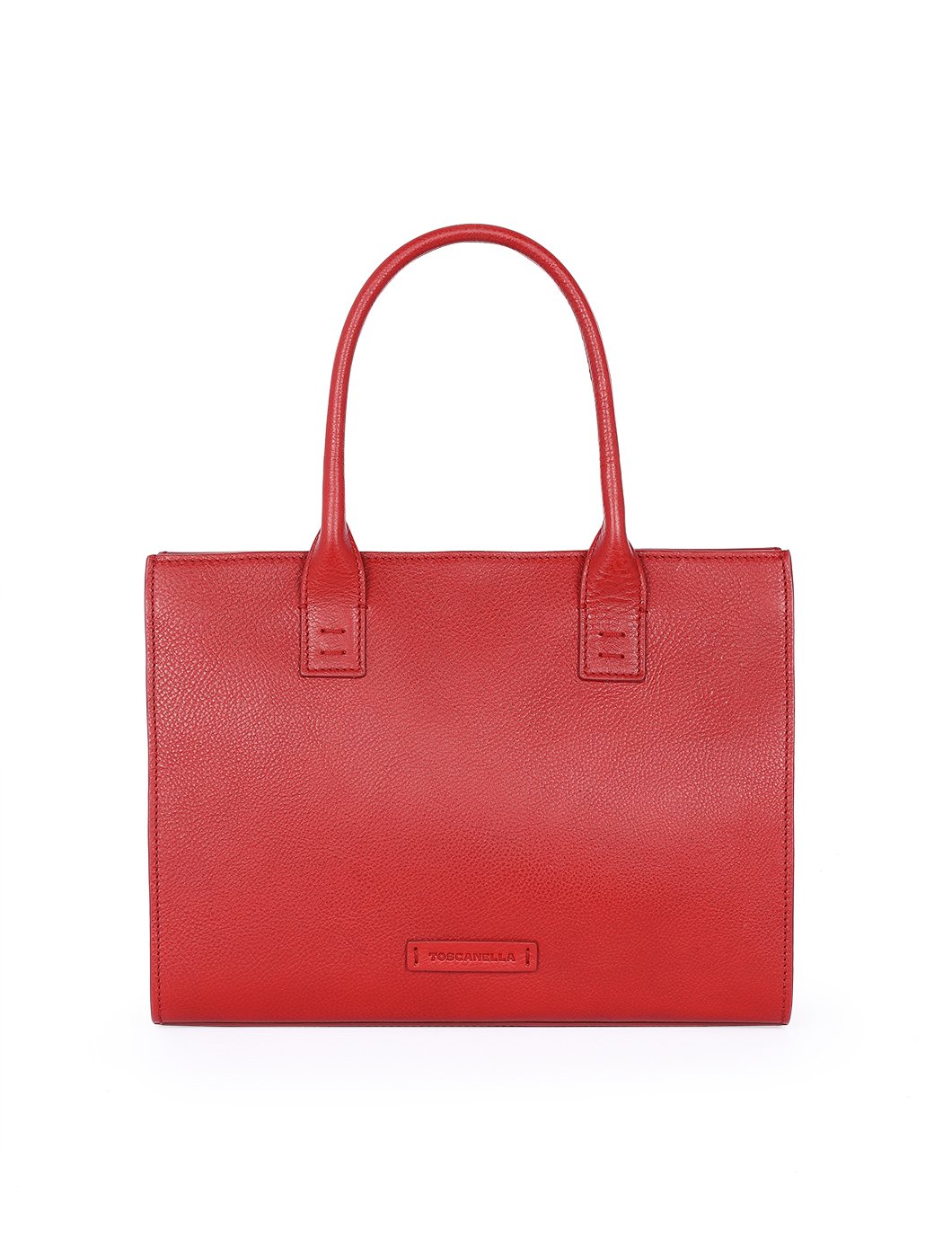 Slim Crossbody Tote Handbag Red