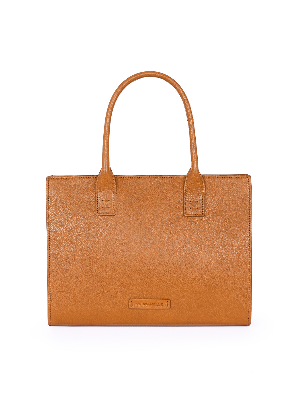 Slim Crossbody Tote Handbag Tan