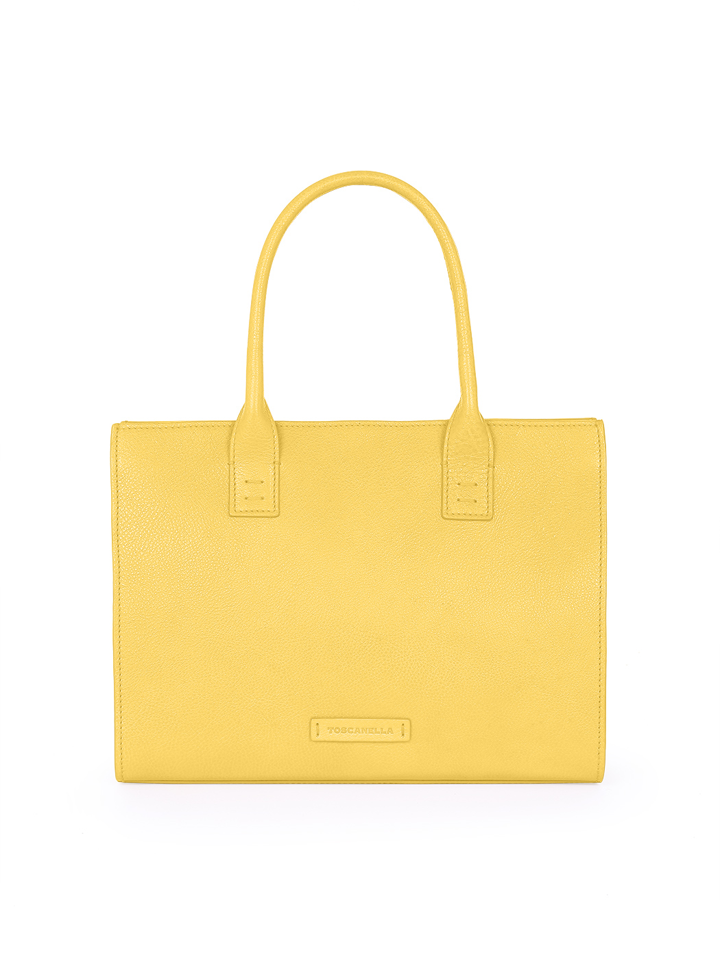 Slim Crossbody Tote Handbag Yellow
