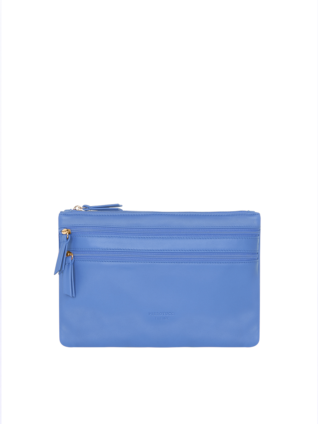 Sky Blue Convertible Crossbody Clutch Bag