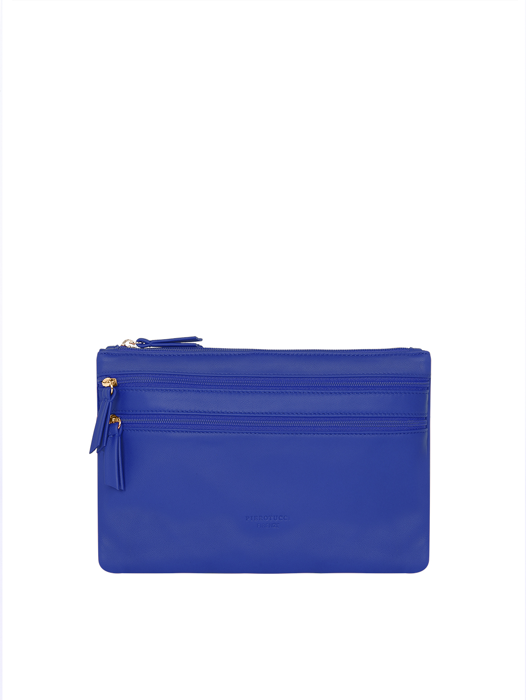 Blue Convertible Crossbody Clutch Bag