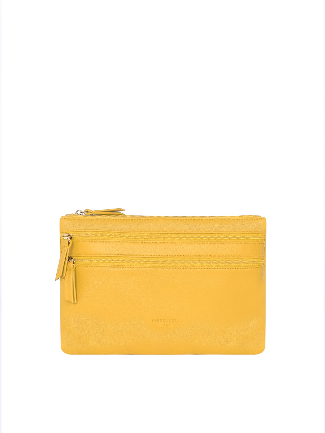 Yellow Convertible Crossbody Clutch Bag