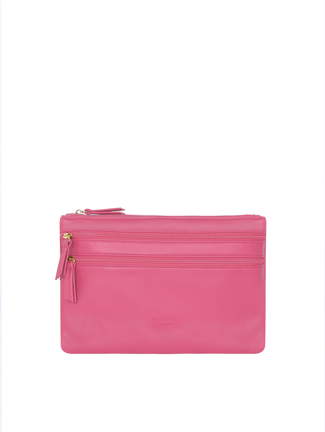 Pink Convertible Crossbody Clutch Bag