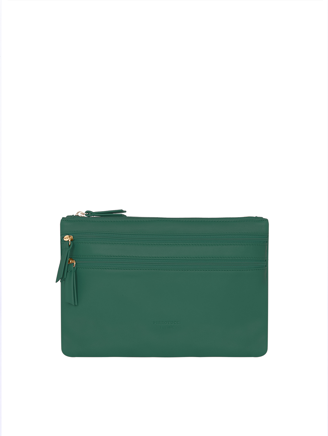Green Convertible Crossbody Clutch Bag