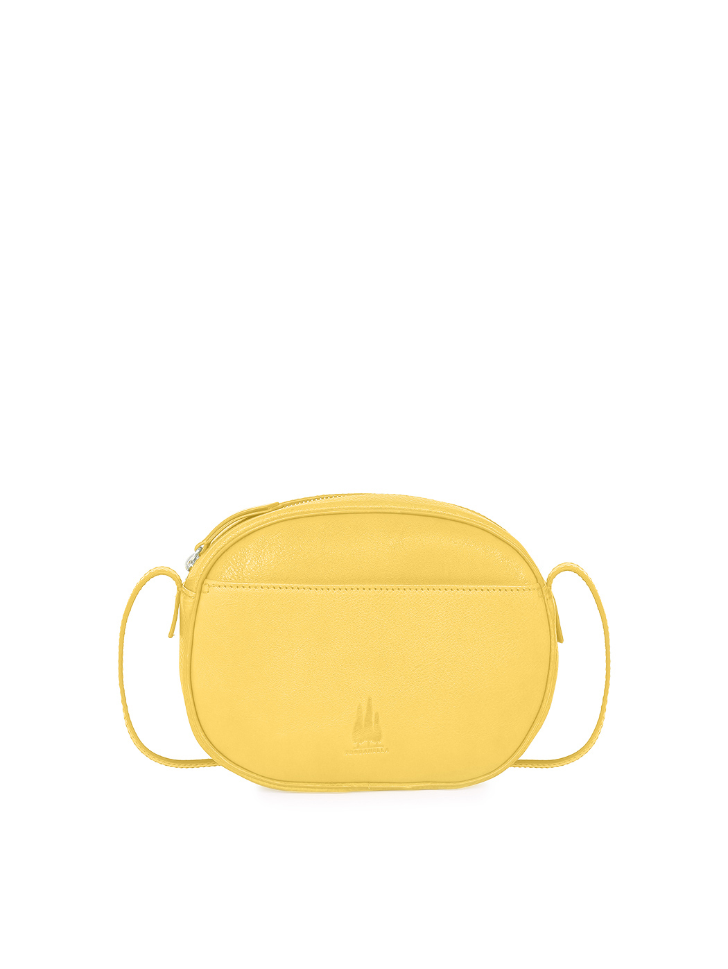 Minibag Crossbody Top Zip Closure Yellow