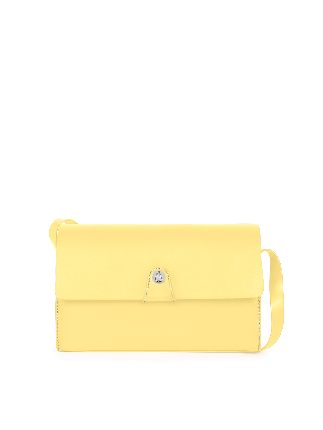 Baguette East West Shoulder Bag Lemon Yellow