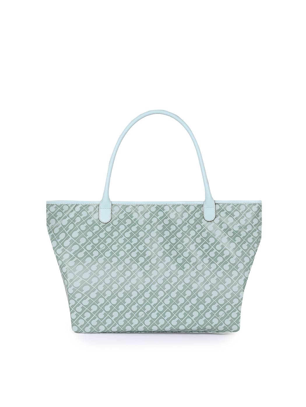 Softy Gherardini Shopper Tote Bag Sky/Turquoise Blue