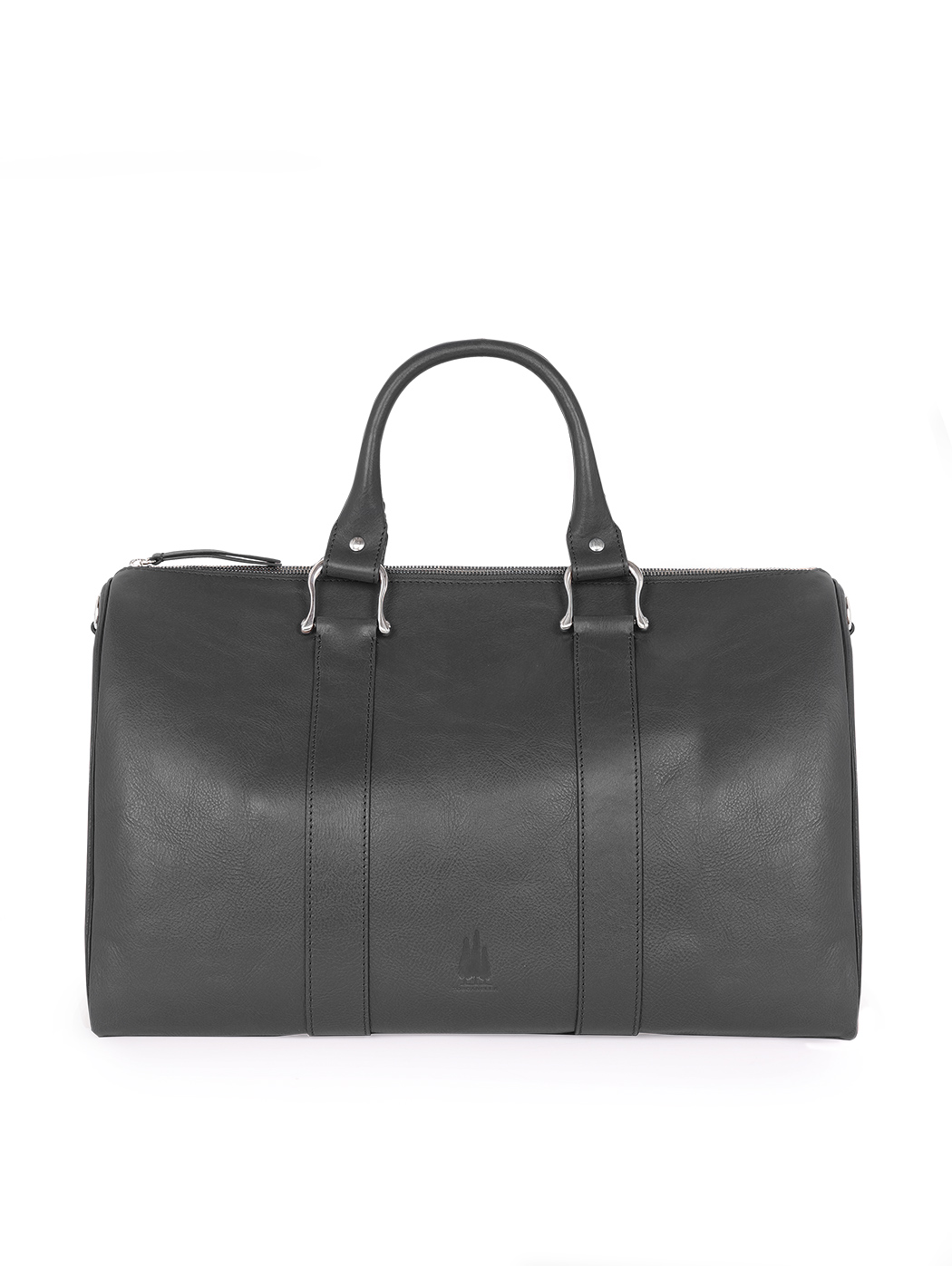 Large Weekender Travel Satchel Black