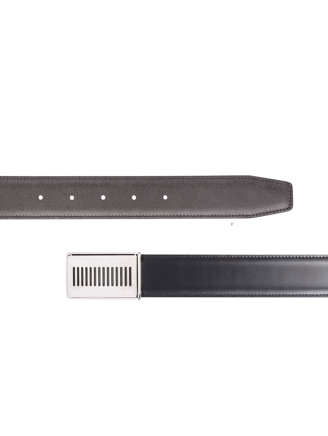 Leather Reversible Cut-to-size Belt 35mm Dark Brown/Black