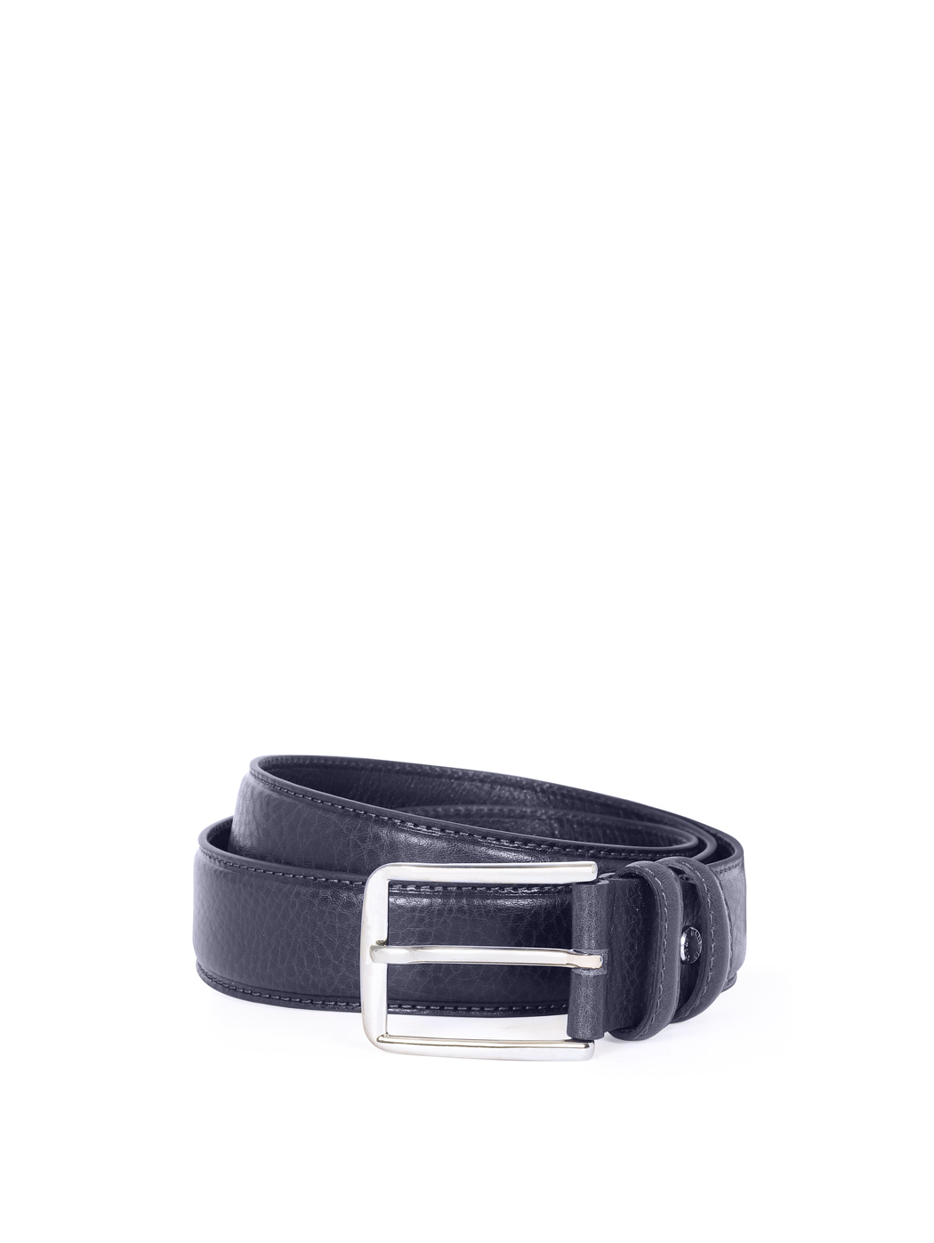 Pierotucci Classico Vitello Naturale Pelle 35mm Blu Navy 105 Cm