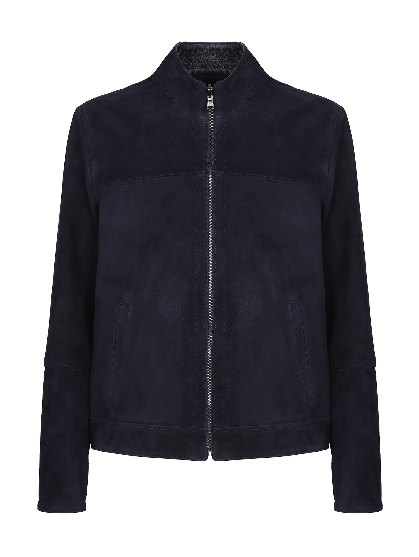 Double-faced Suede Classic Men's Jacket Blue