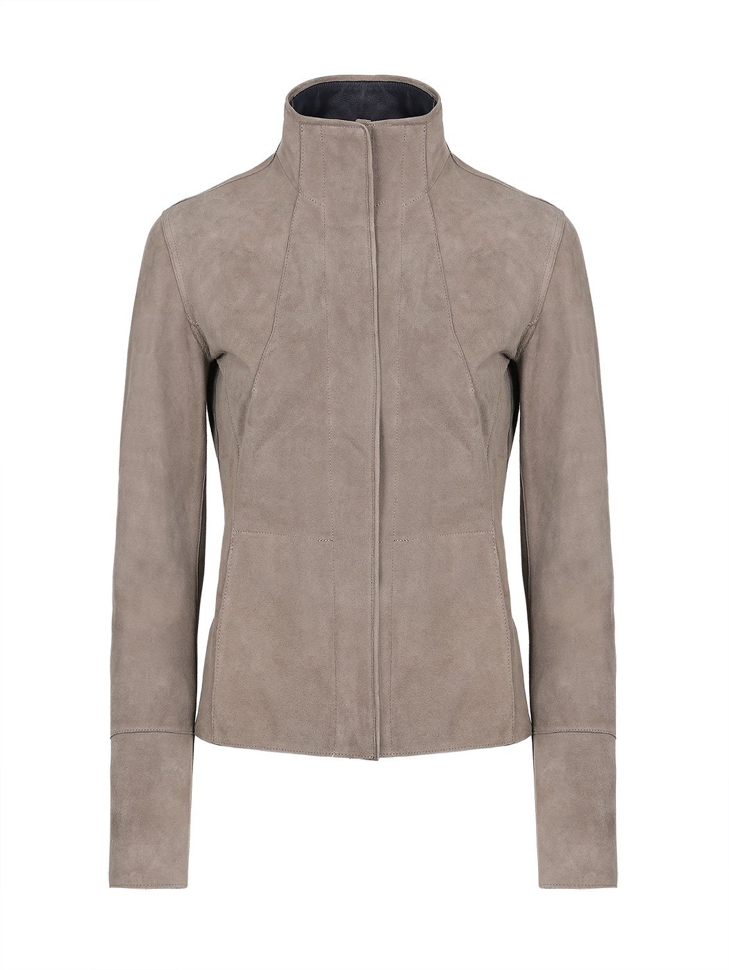 Classic Double-faced Reversible Jacket Taupe