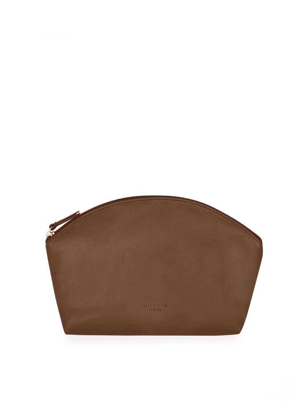 Half Moon Crossbody Case Dark Brown Leather