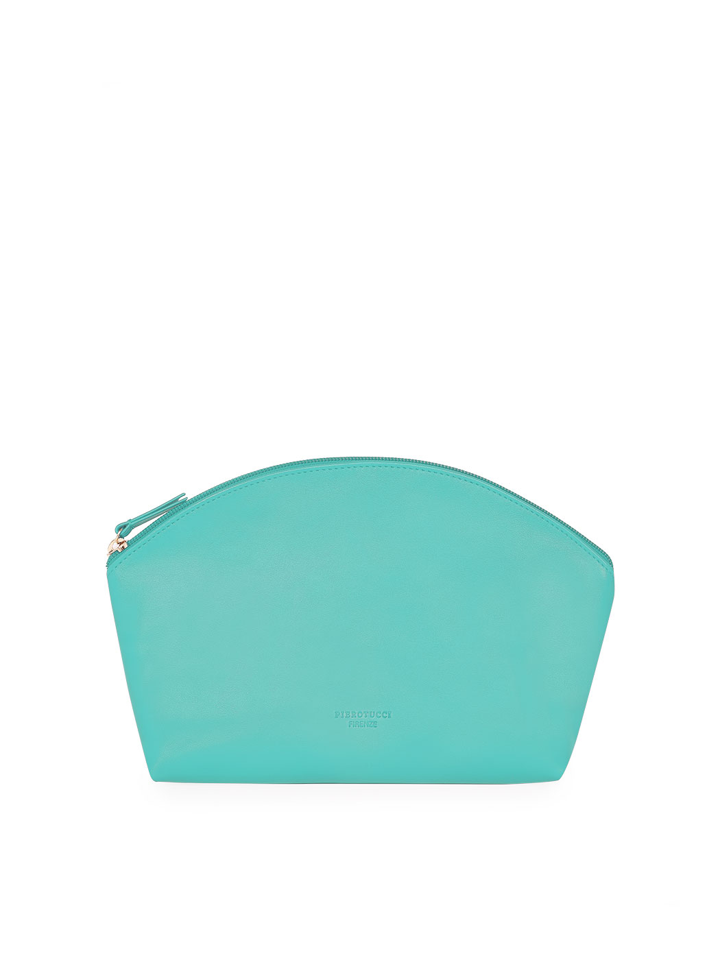 Half Moon Crossbody Case Sea Green Leather