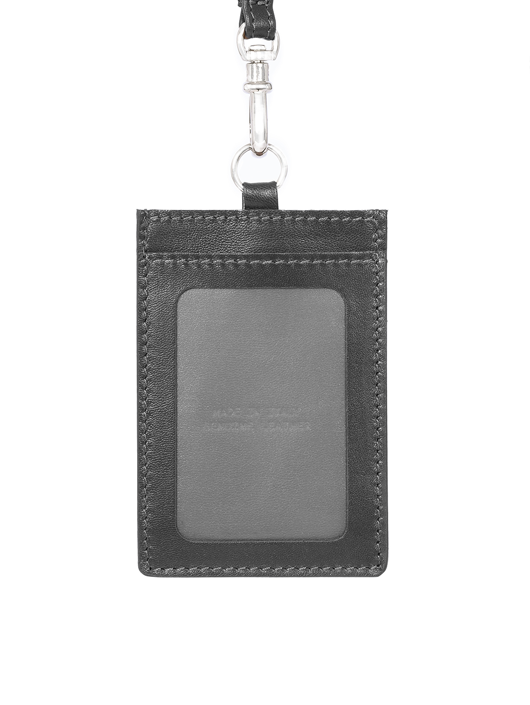 bianco | A7 | orizzontale Porta badge da collo