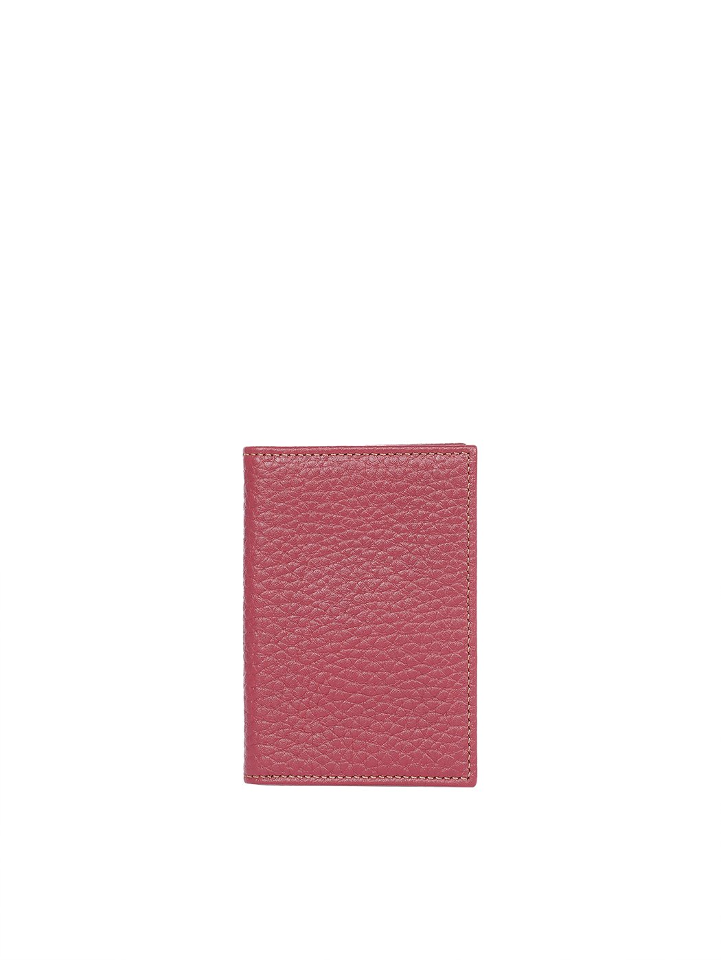 3 Pocket Leather Card Holder Bordeaux