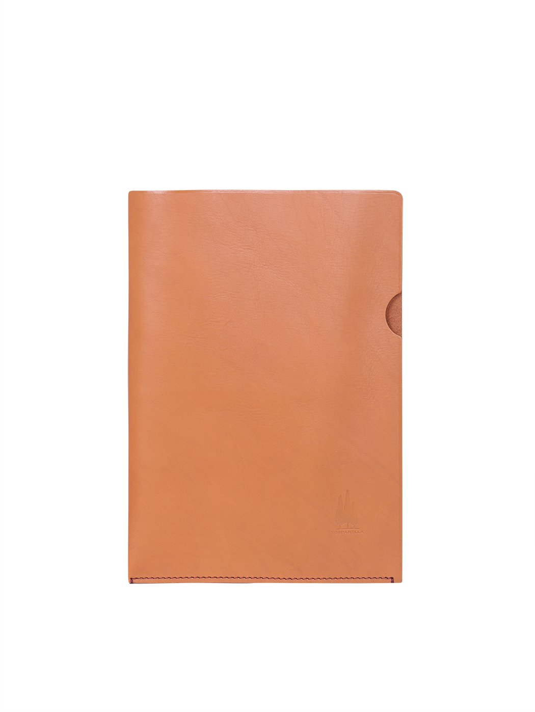 A4 Document Holder Leather Tobacco