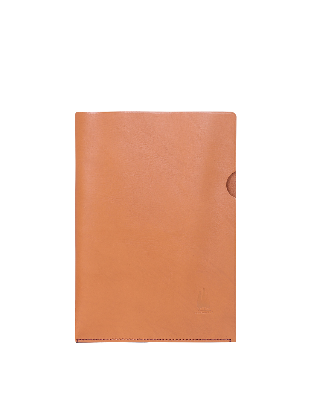Exclusive Slim Leather A4 Document Folder Tobacco