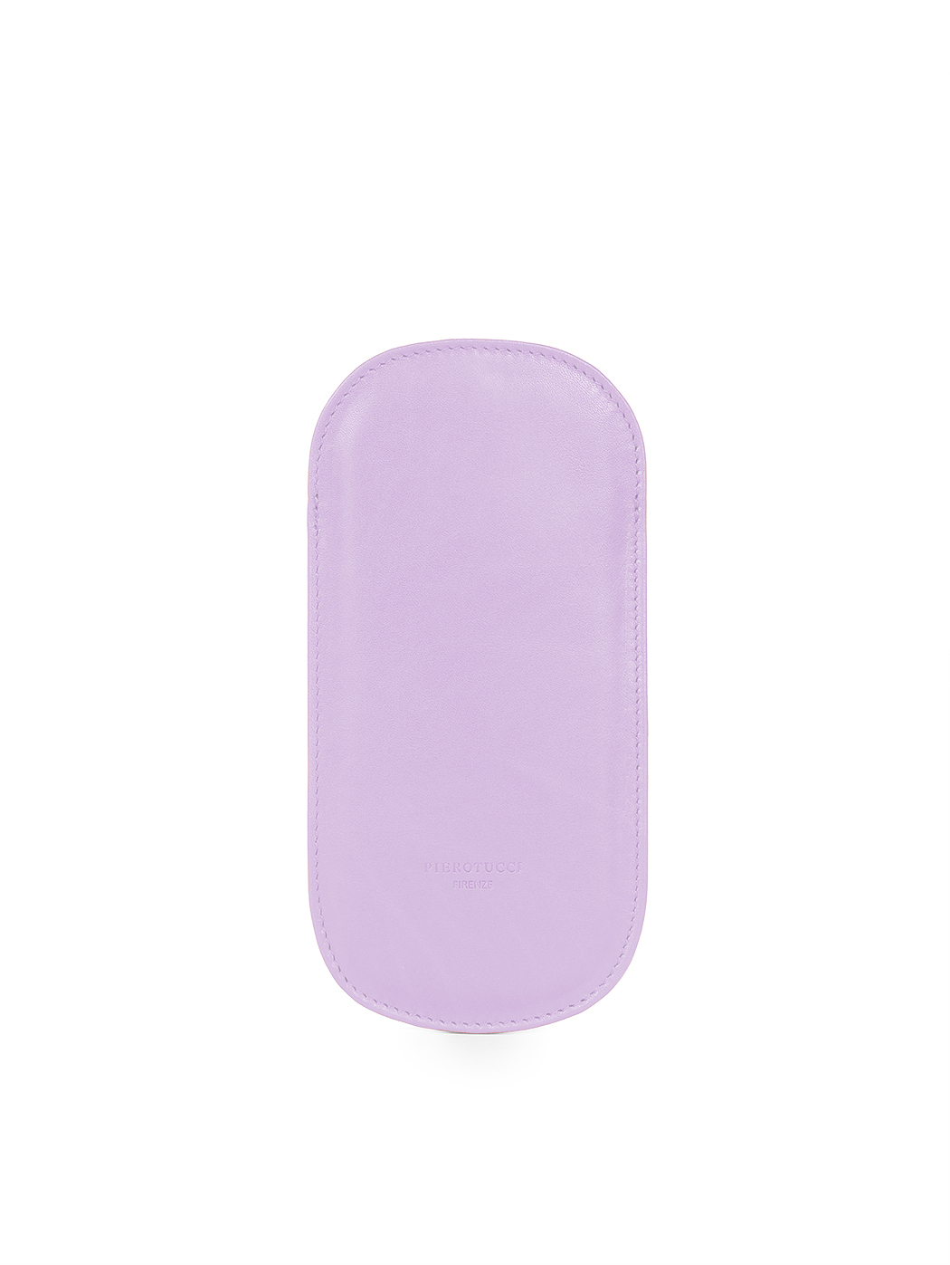 Lilac leather glasses case