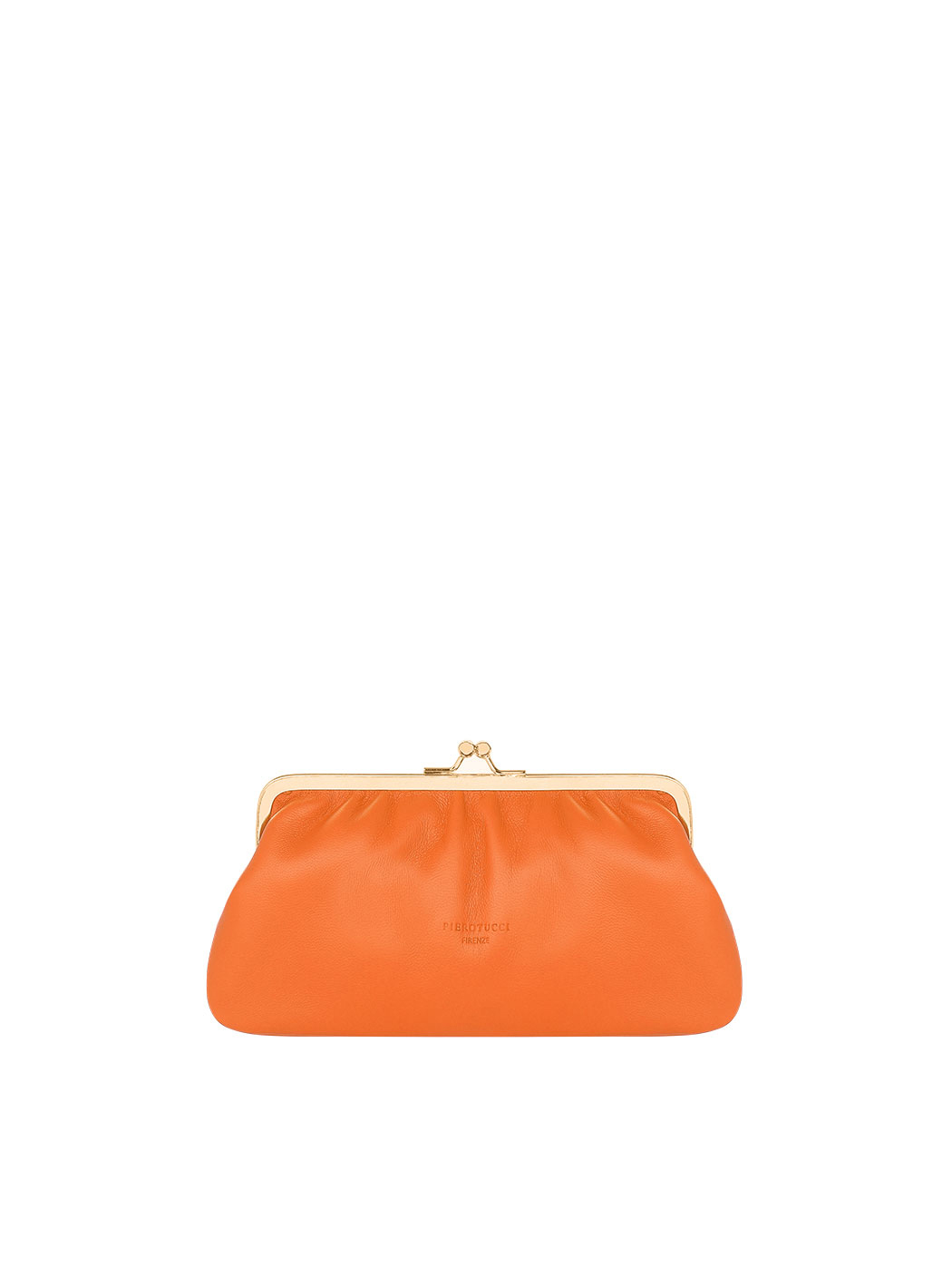 Horizontal Eyeglass Case Orange