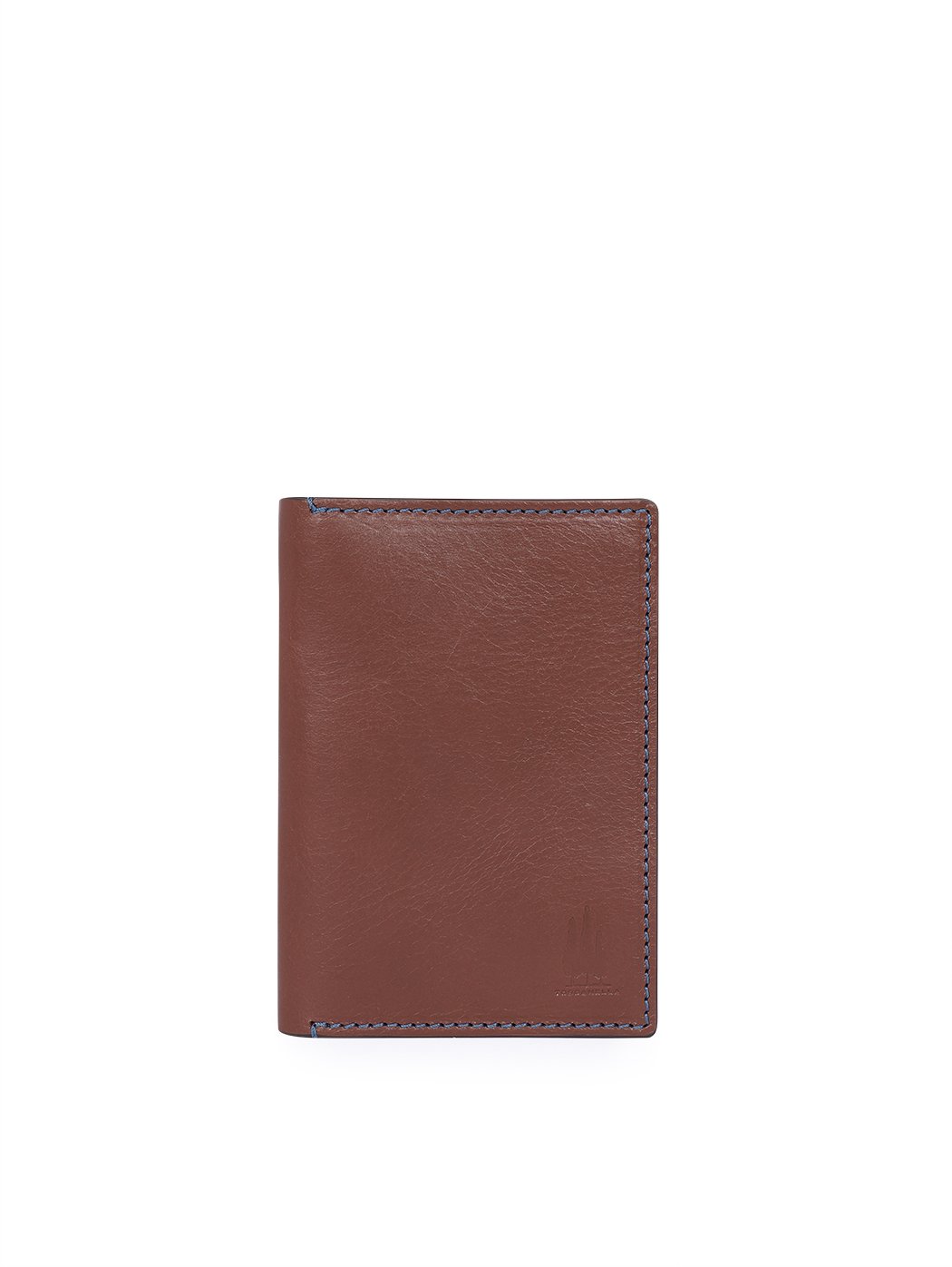 Passport Cover Cuoio Leather Dark brown