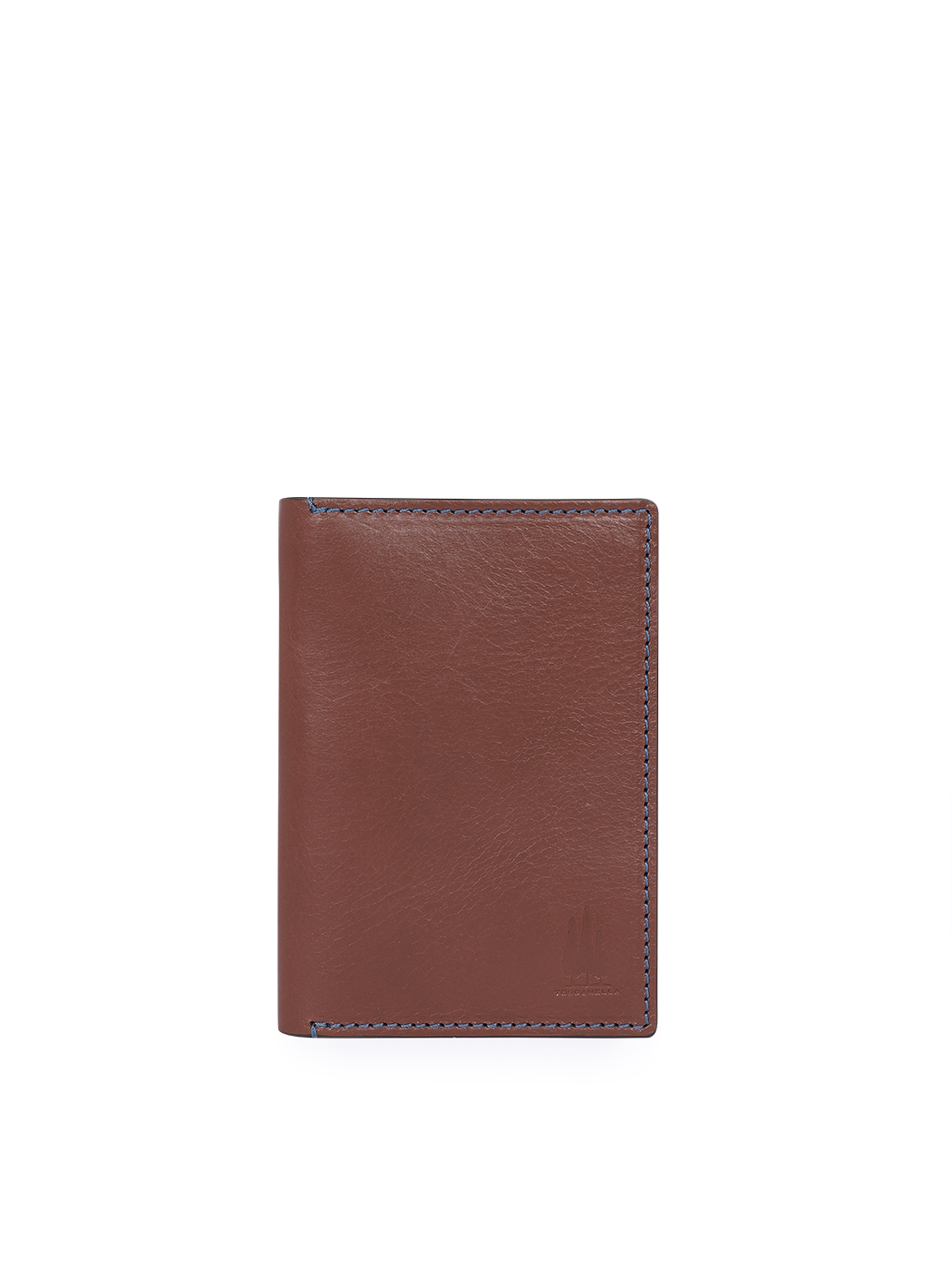 Passport Cover Cuoio Leather Dark brown