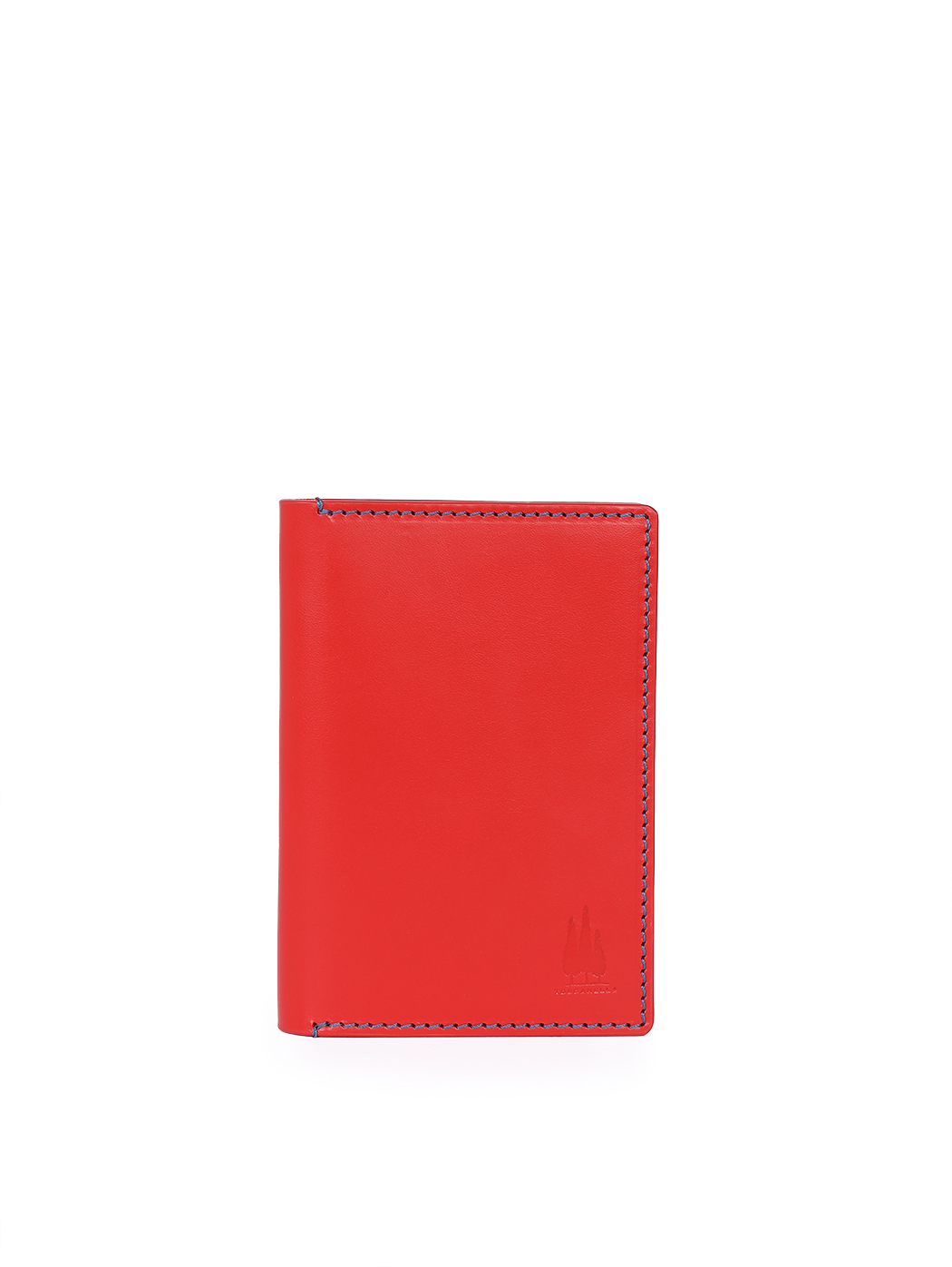 Travel Passport Cover Leather Red