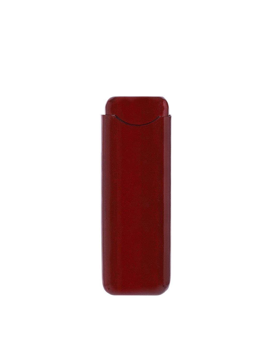 Pen Holder Wet Forming Leather Red