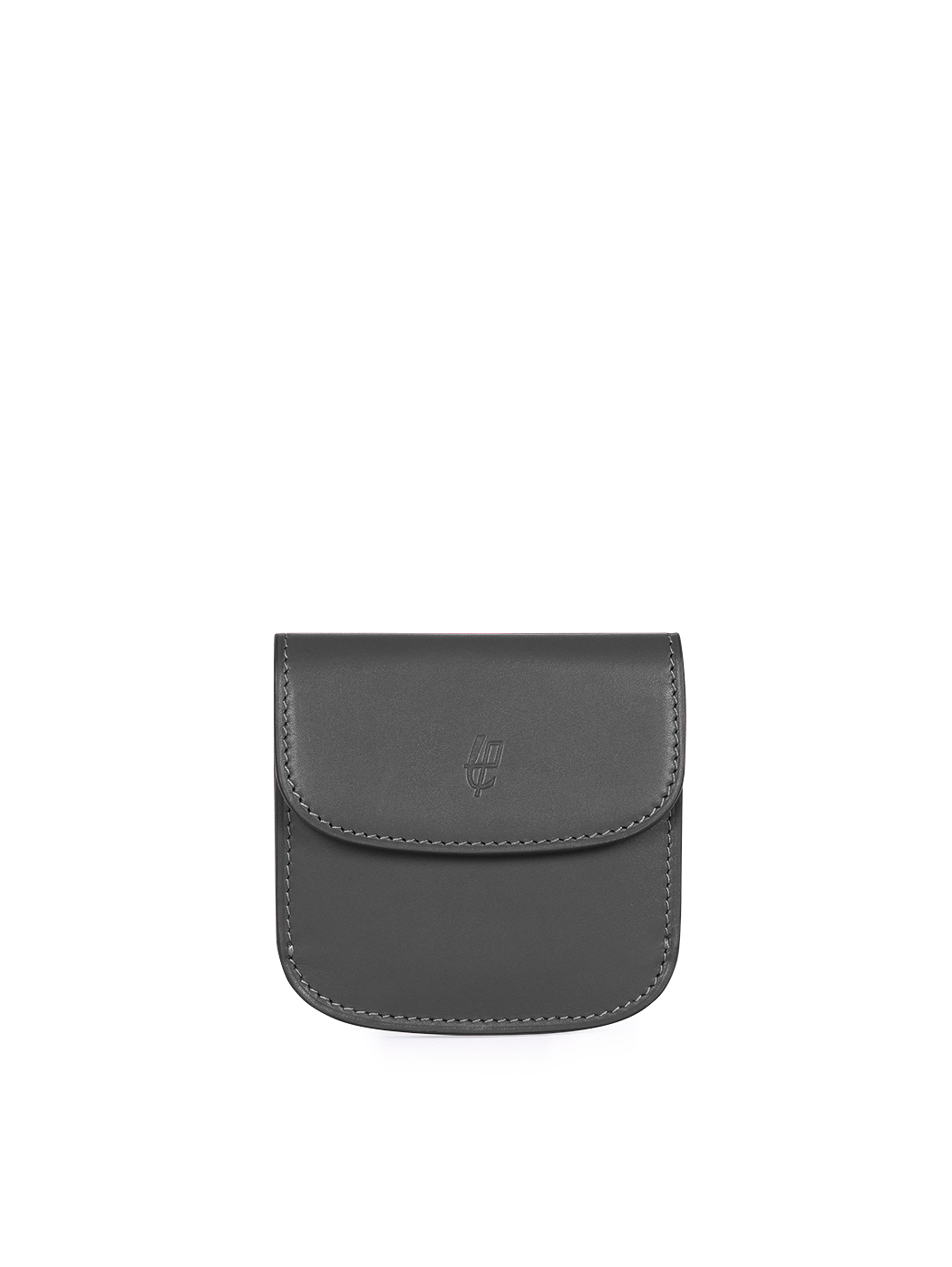 Compact Bifold Card Holder Wallet Baranil Leather Black