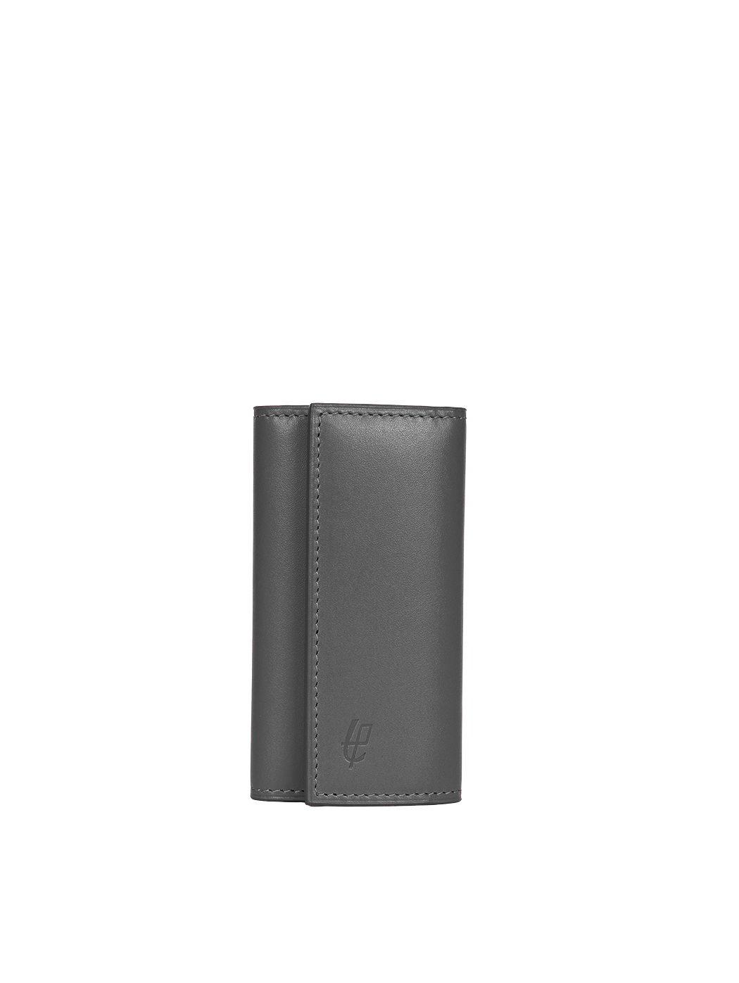 Key Holder 6 Hooks Baranil Italian Leather Black